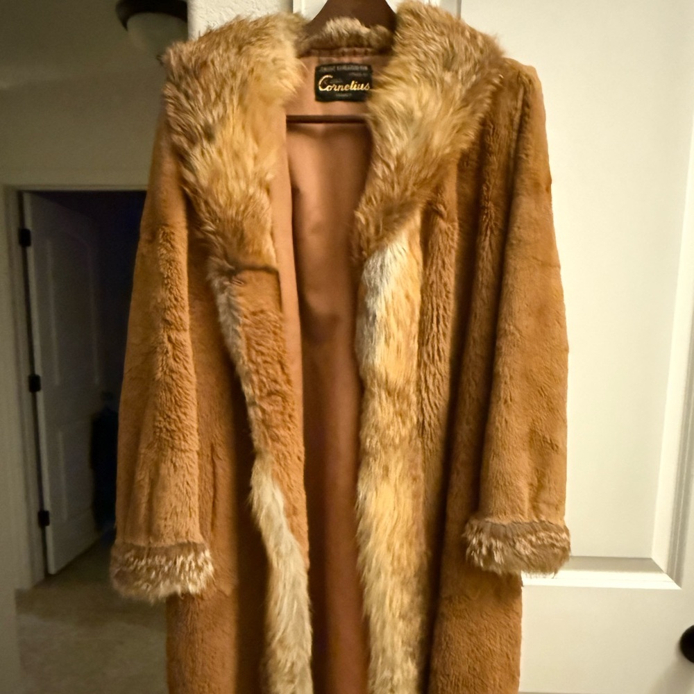 Vintage Kangaroo Fur Coat Made in Australia by Cornelius